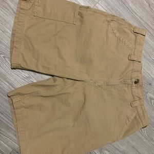 Carhartt Canvas Work Short B147 Tan Men’s Sz 36. 
Pre-own good condition no tear